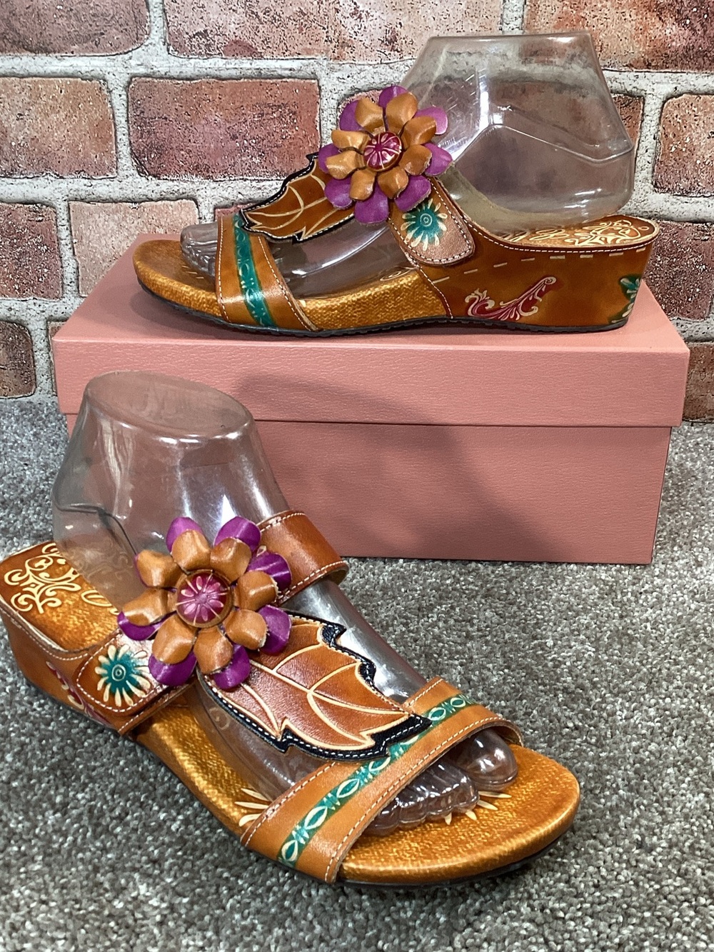 Elite by Corkys Courtney slide sandals size 8